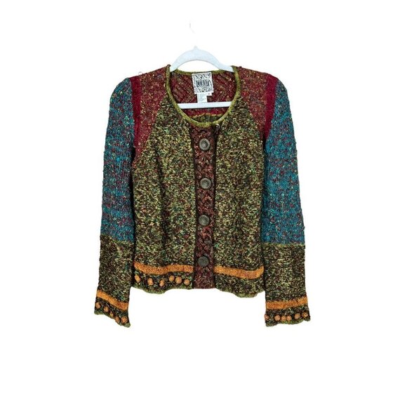 Curio Sweaters - Curio Women's Multicolor Sweater